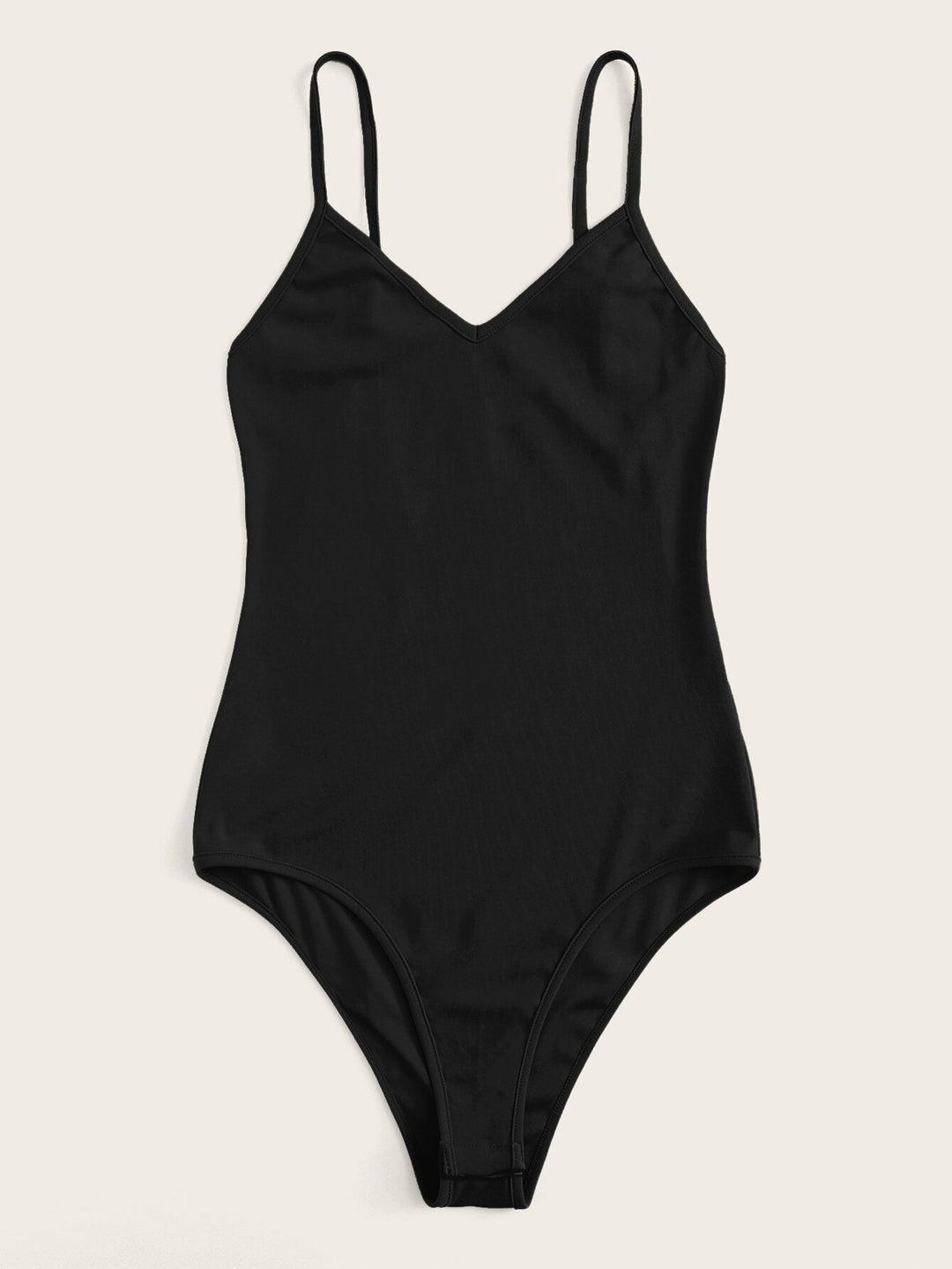 Solid Cheeky Cami Bodysuit