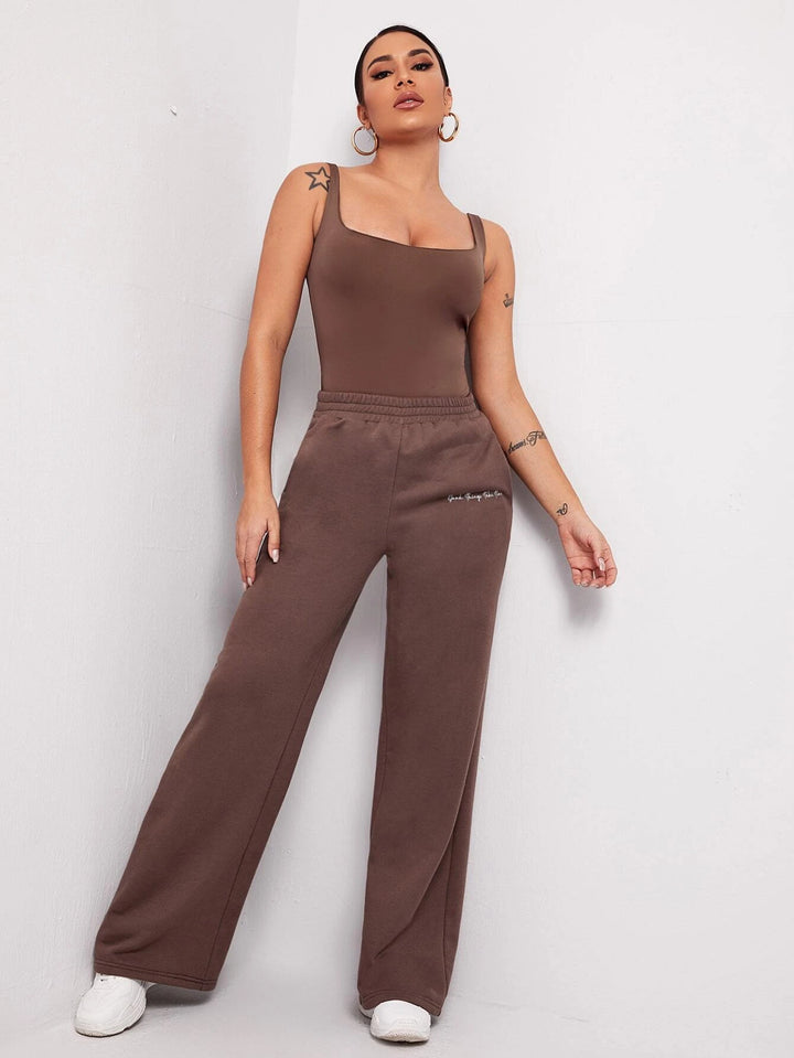 Form Fitted Solid Bodysuit