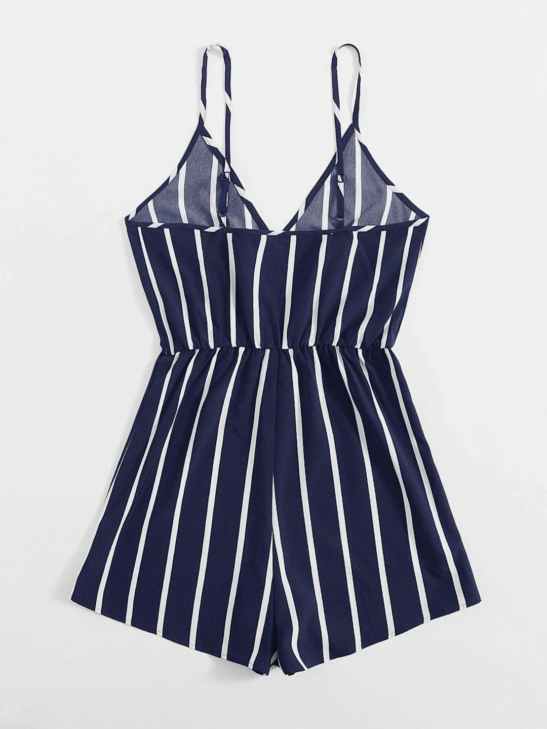 Striped Cami Romper