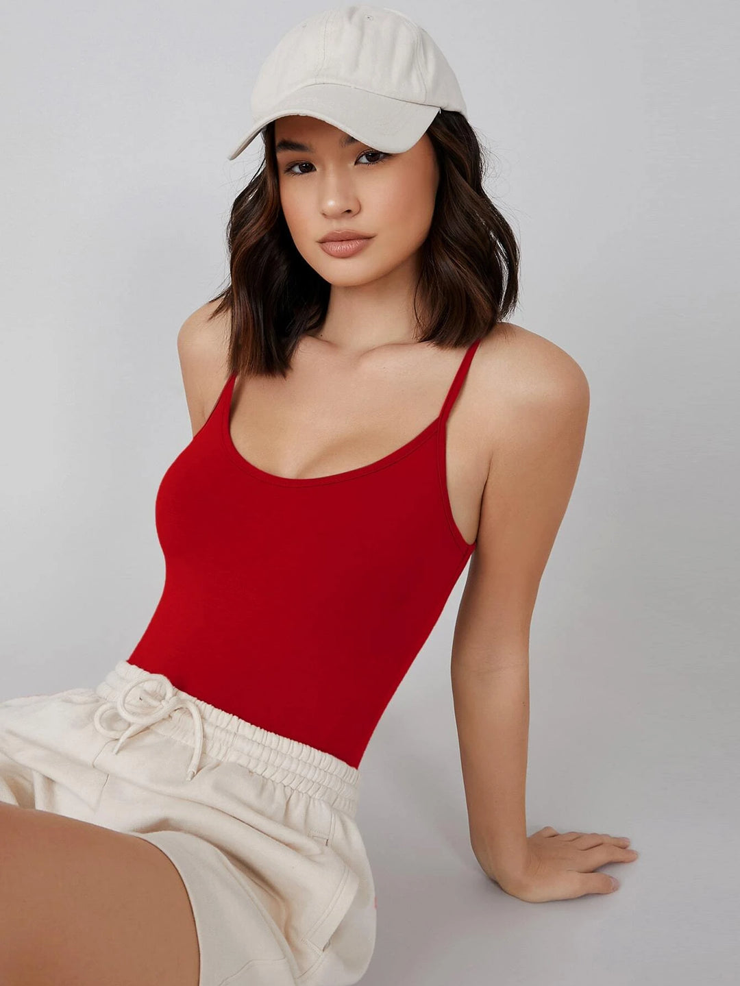 Solid Cami Bodysuits