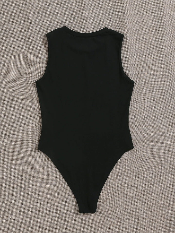 Letter Graphic Bodysuit