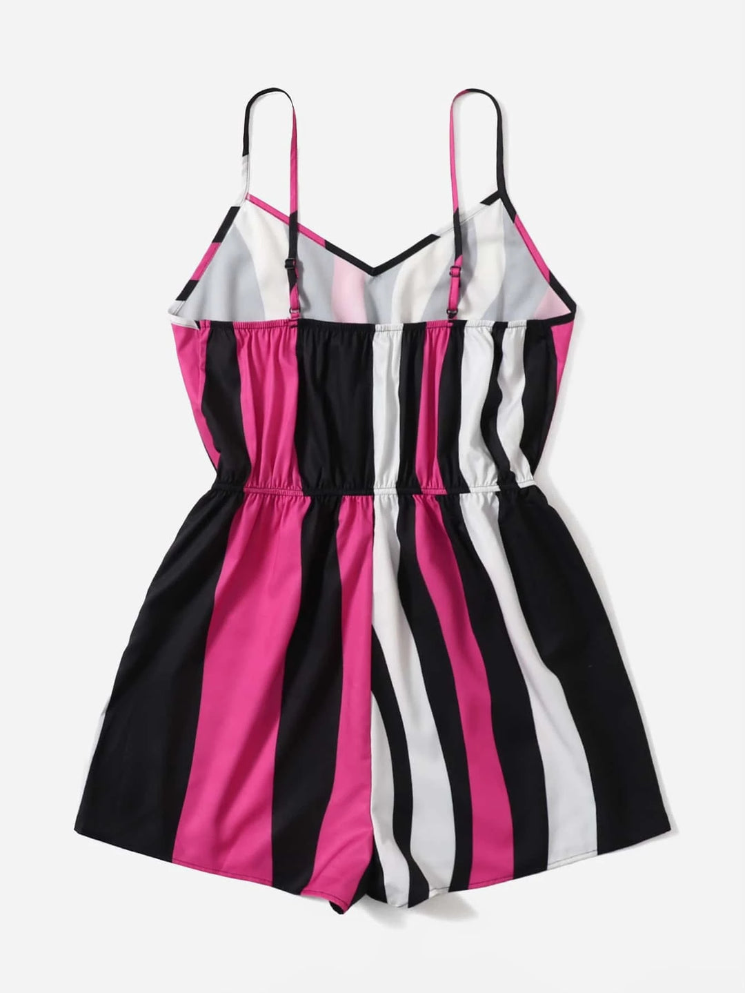 Striped Cami Romper