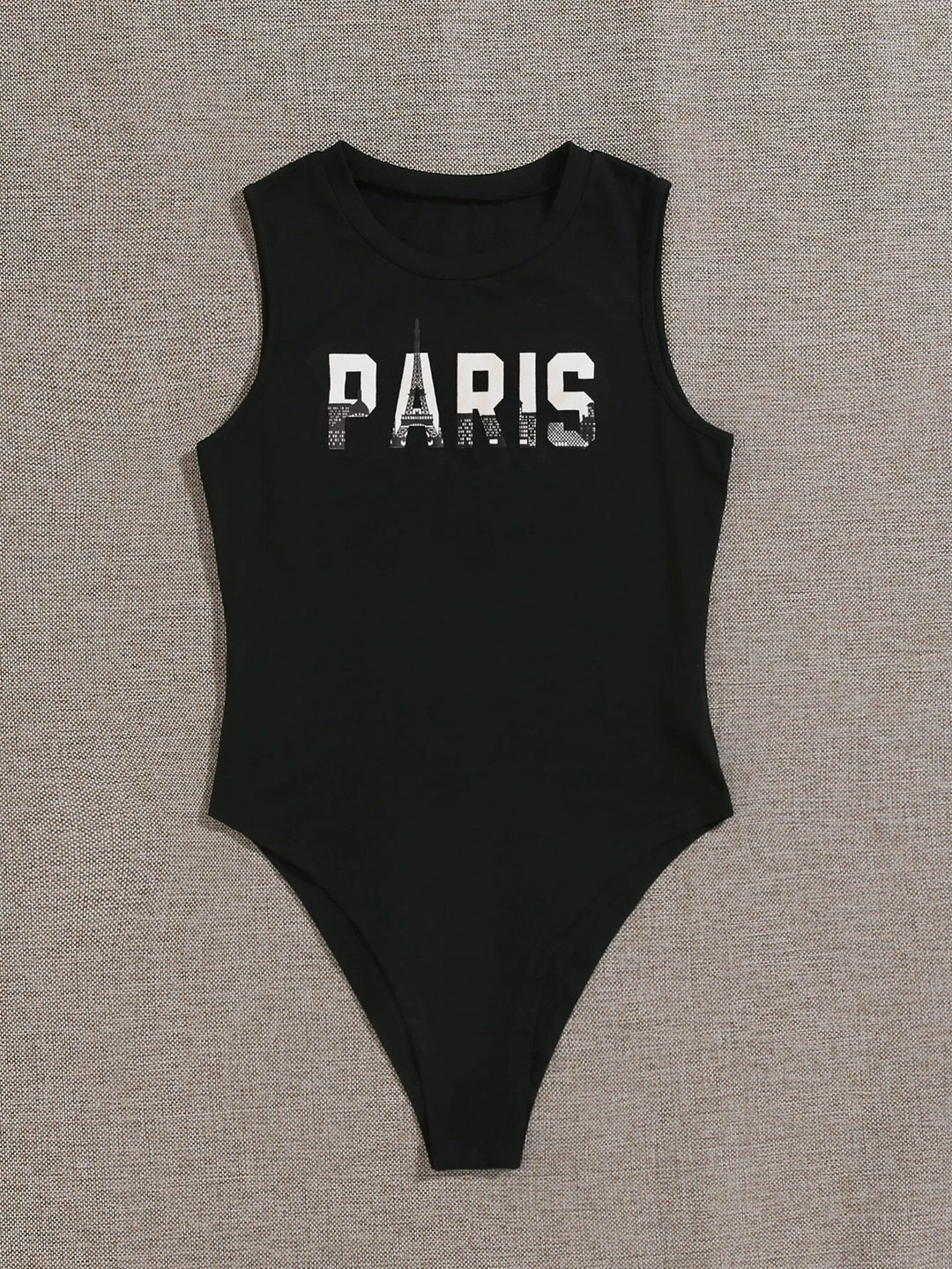 Letter Graphic Bodysuit