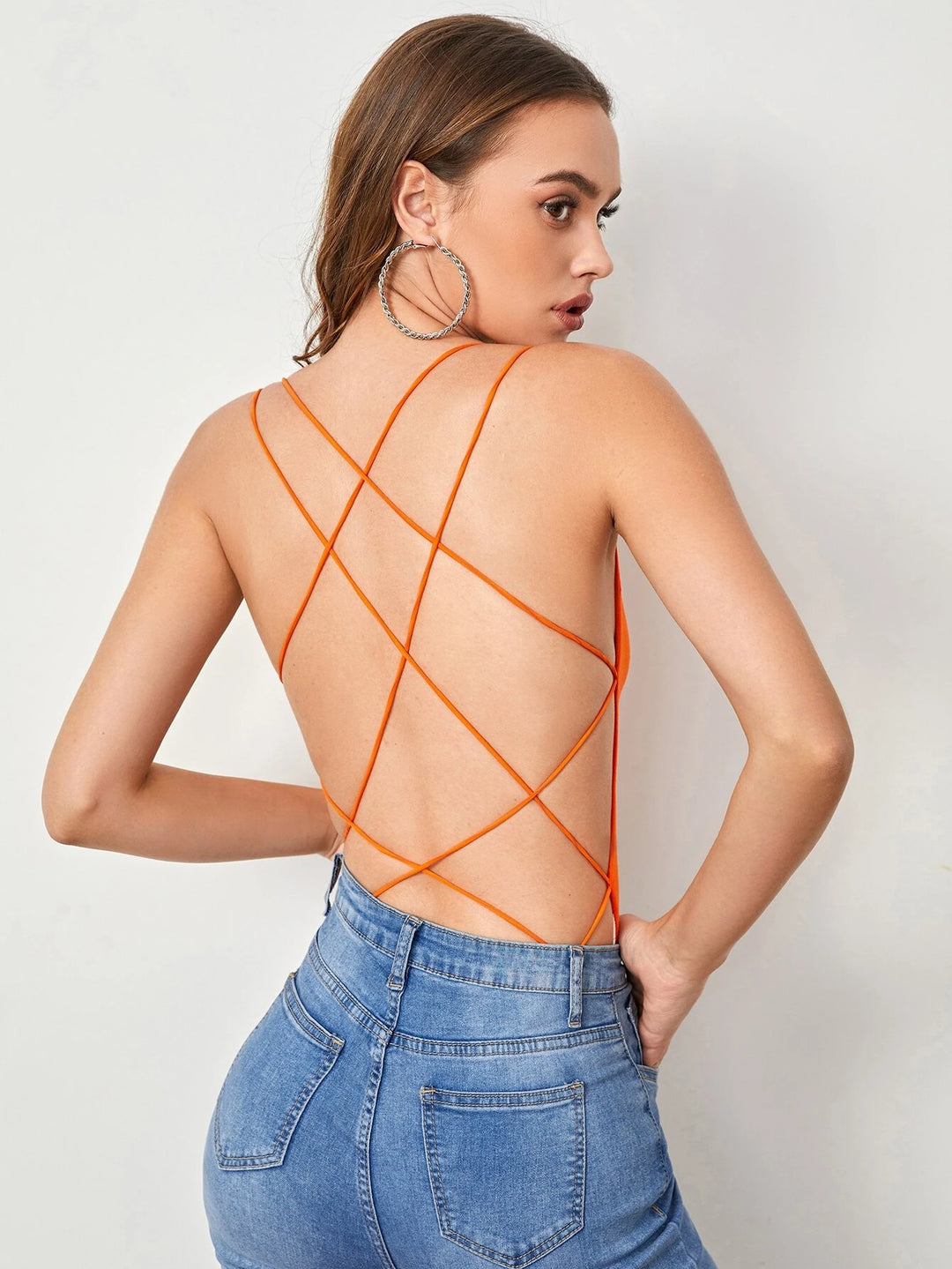 Strappy Sleeveless Bodysuit