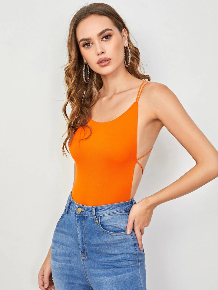 Strappy Sleeveless Bodysuit