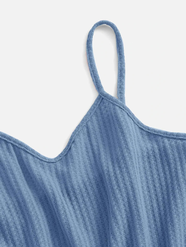 Camisole en tricot gaufré