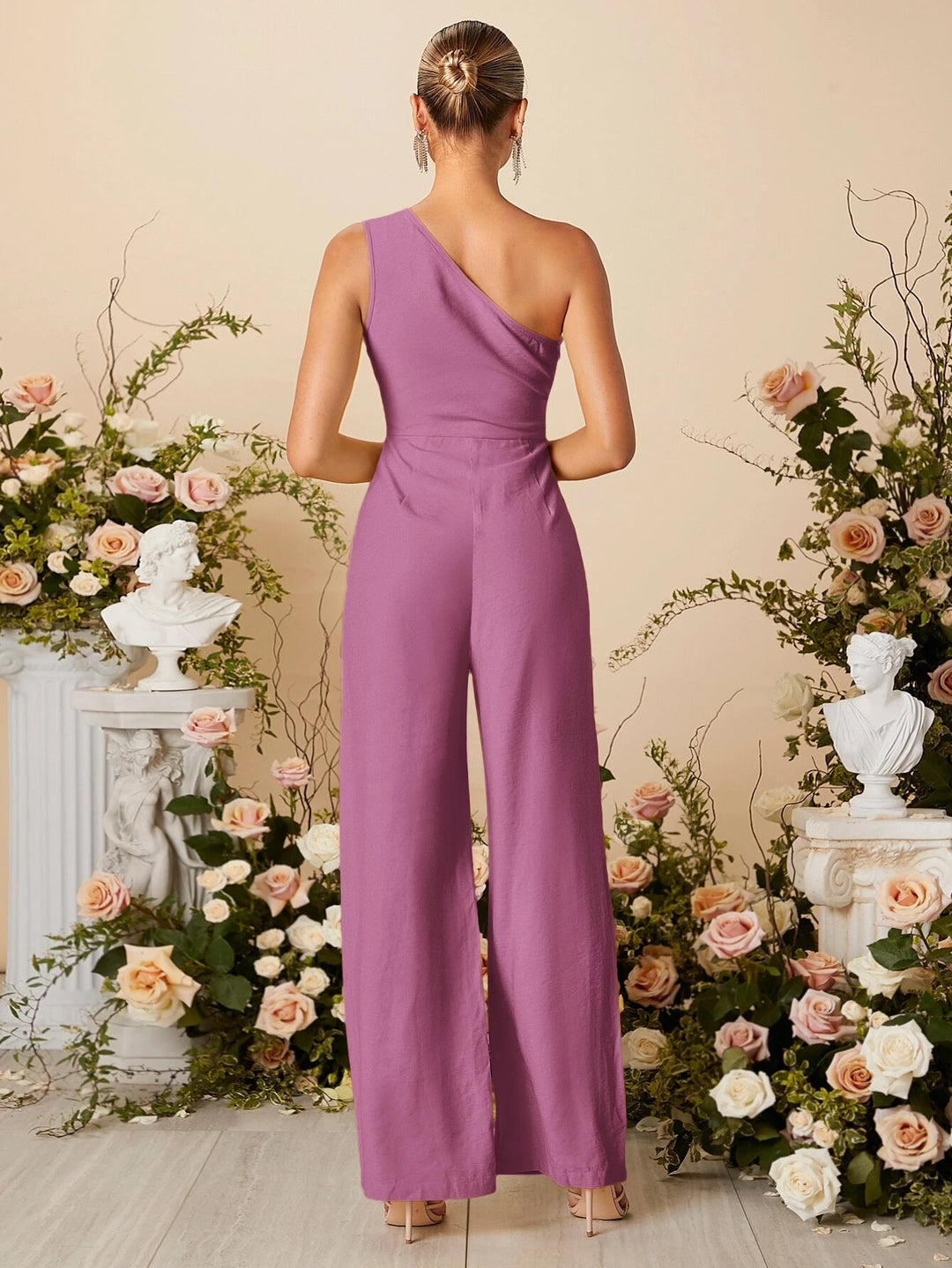 One-Shoulder-Jumpsuit