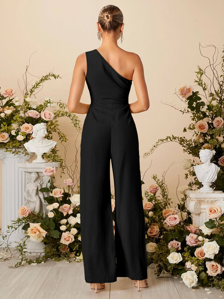 One-Shoulder-Jumpsuit