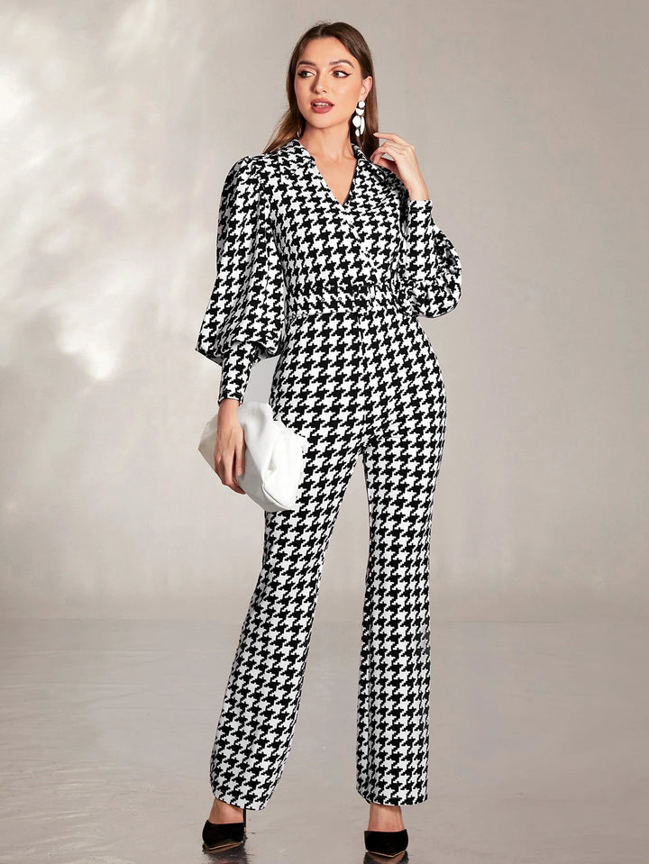 Sleeve Flare Jumpsuit