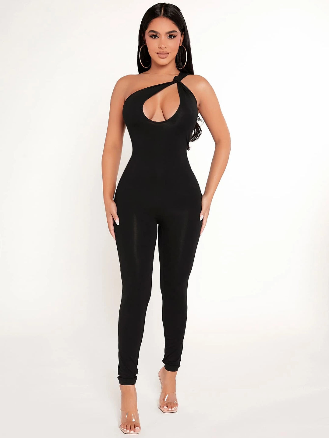 One-Shoulder-Unitard-Overall