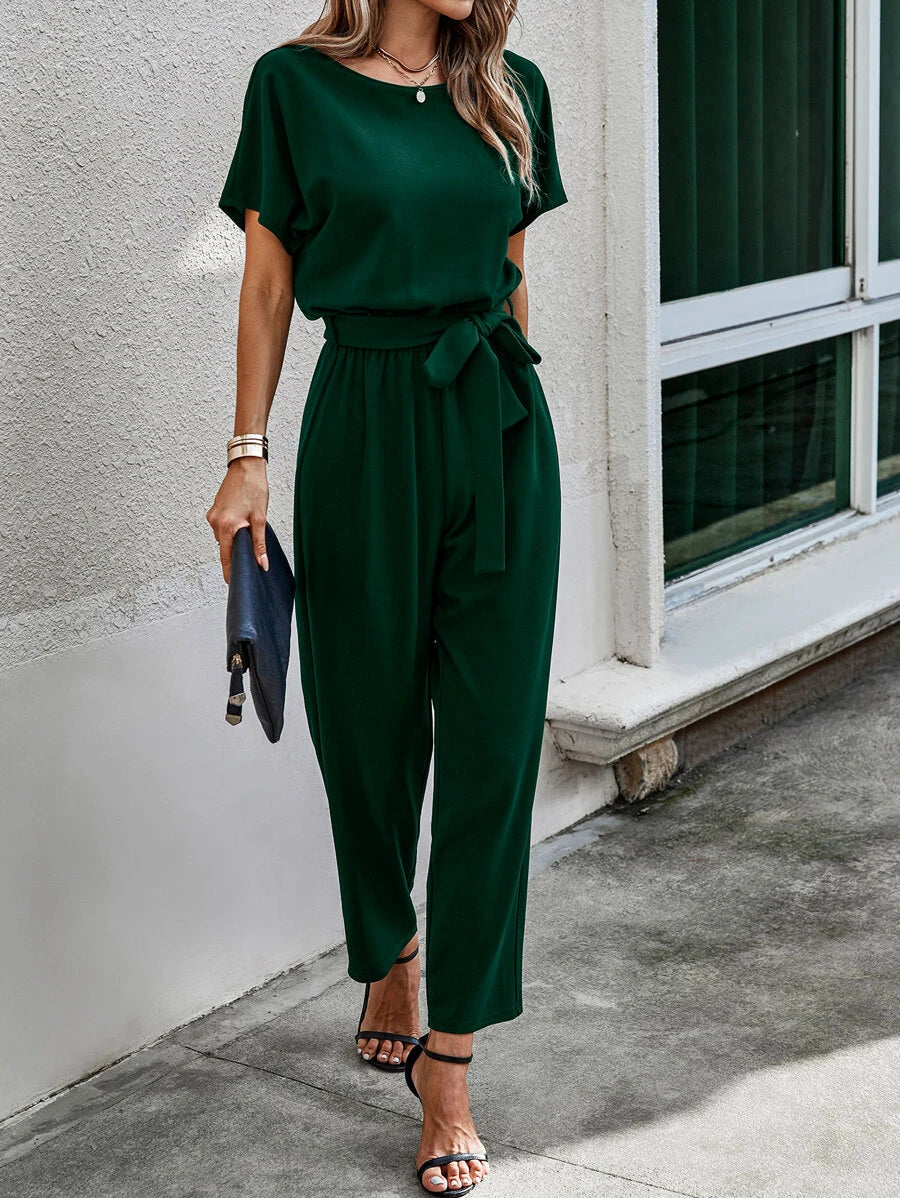 Keyhole Back Jumpsuit