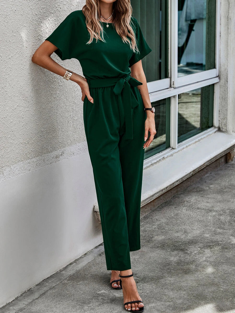 Keyhole Back Jumpsuit