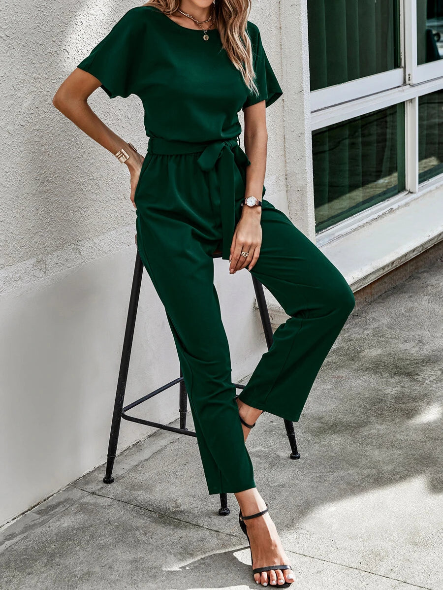 Keyhole Back Jumpsuit