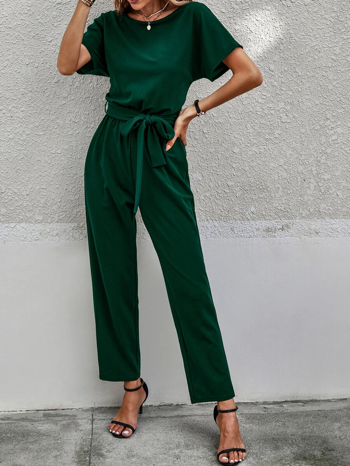 Keyhole Back Jumpsuit