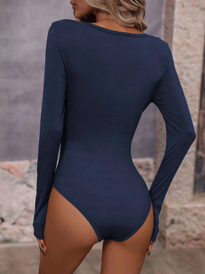 Contrast Lace Bodysuit