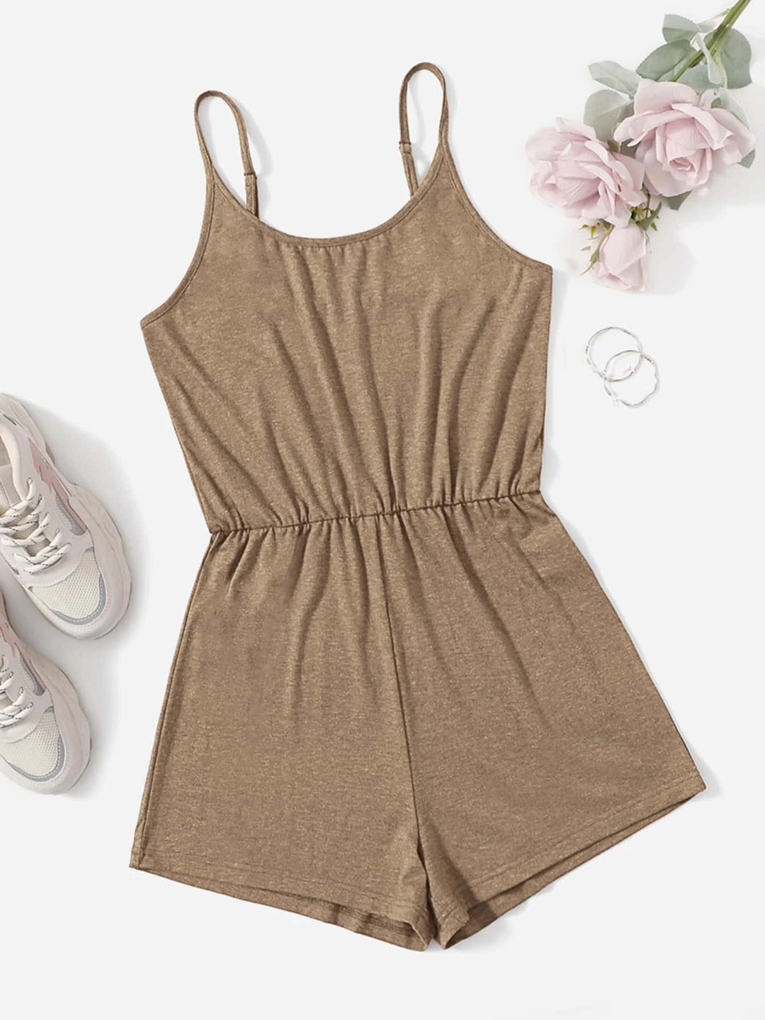 Solid Colored Slip Romper