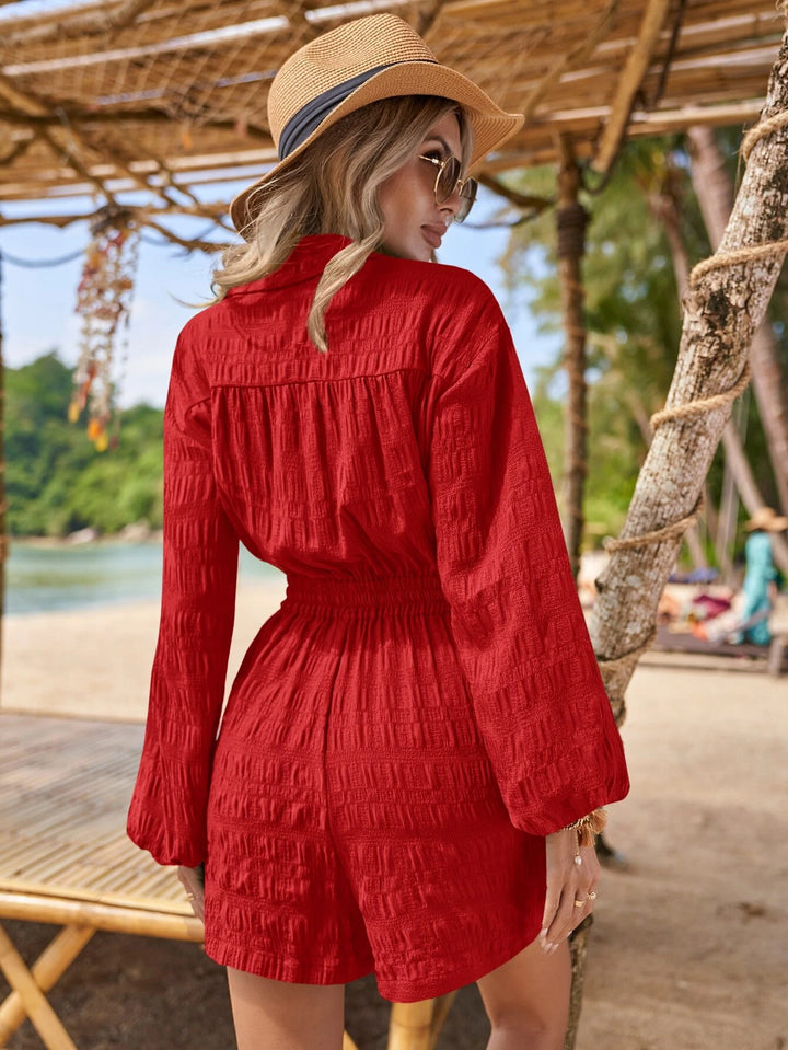 Bishop Sleeves Style Romper