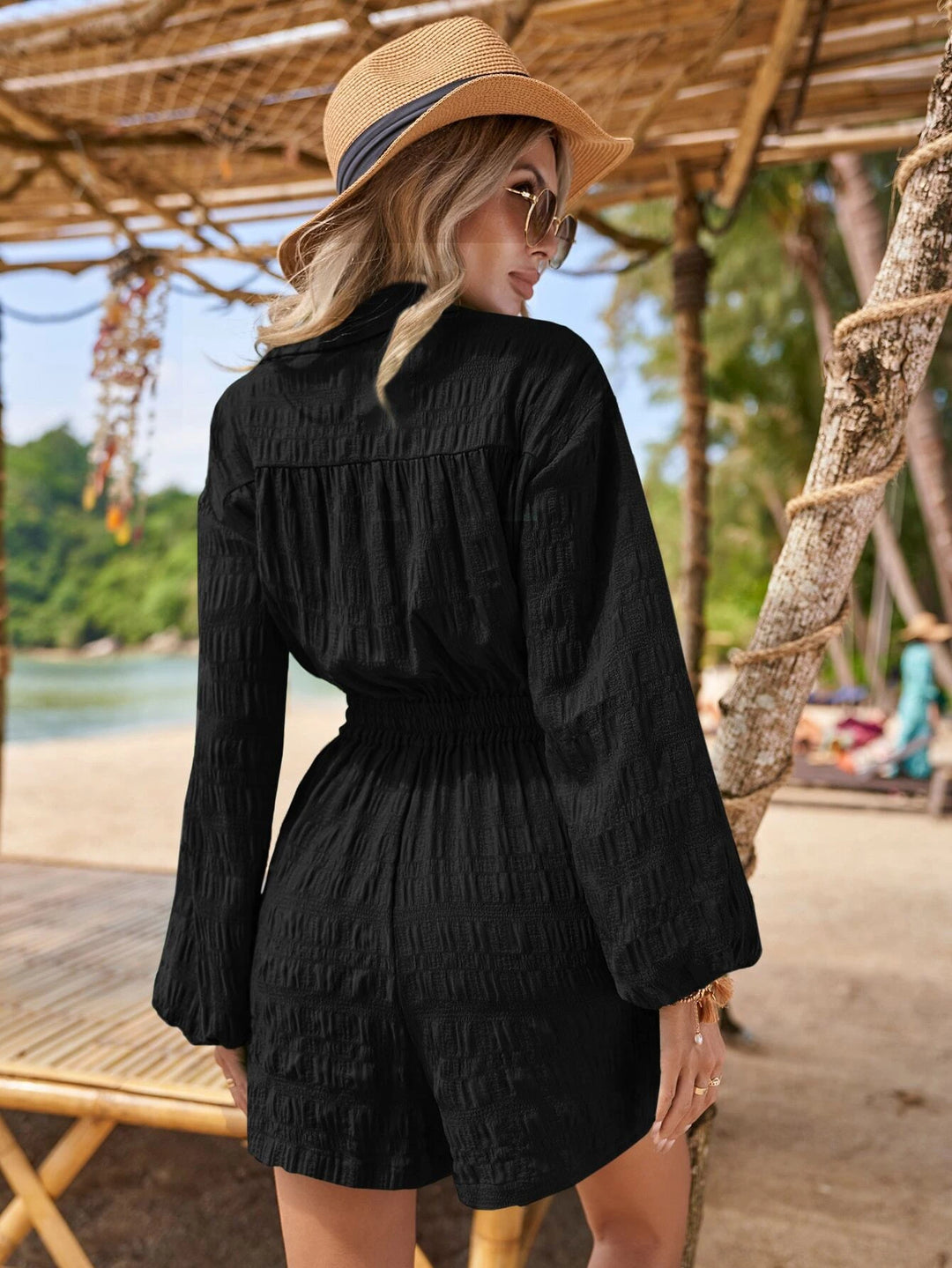 Bishop Sleeves Style Romper