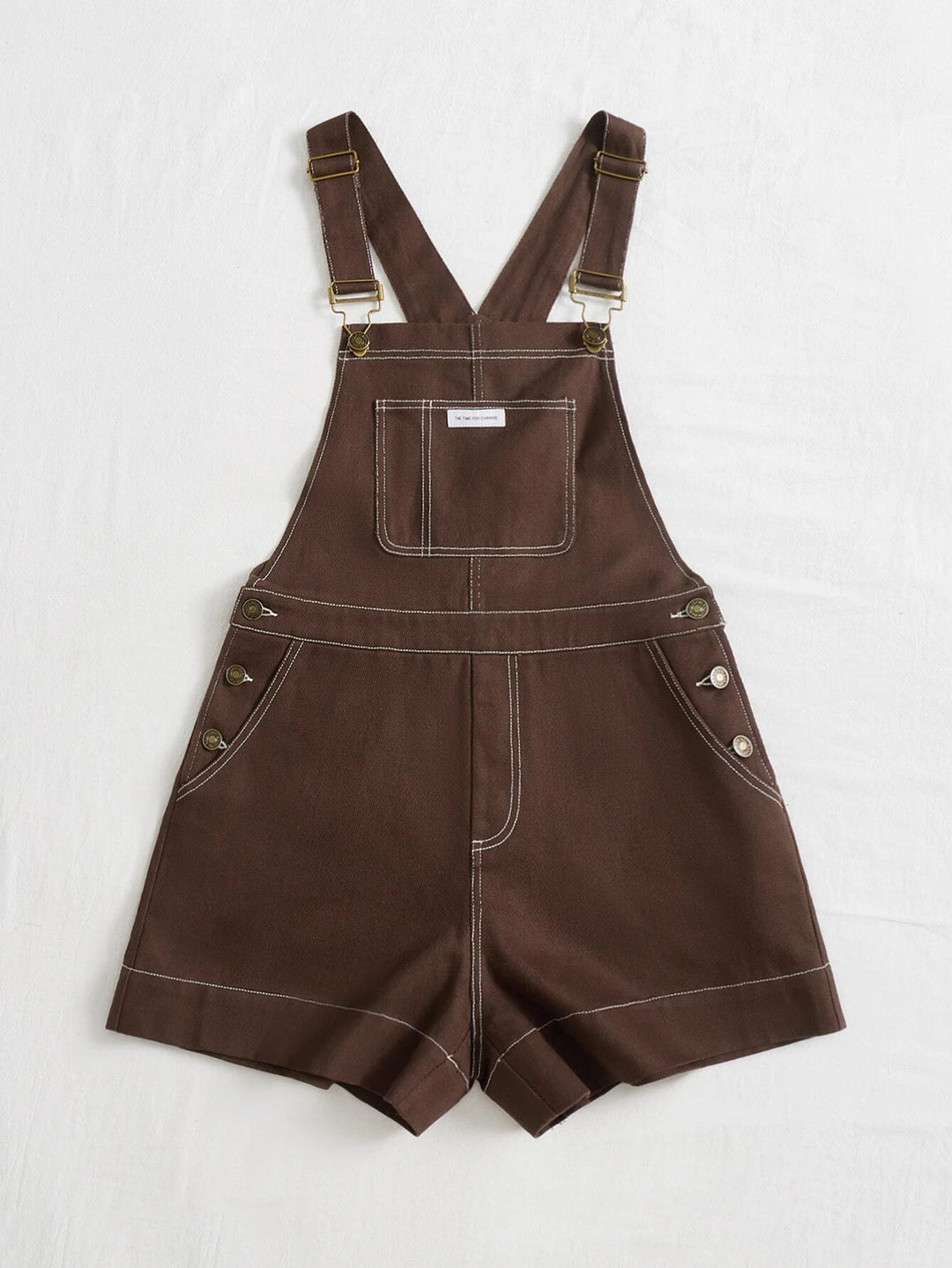 Slant Pocket Romper