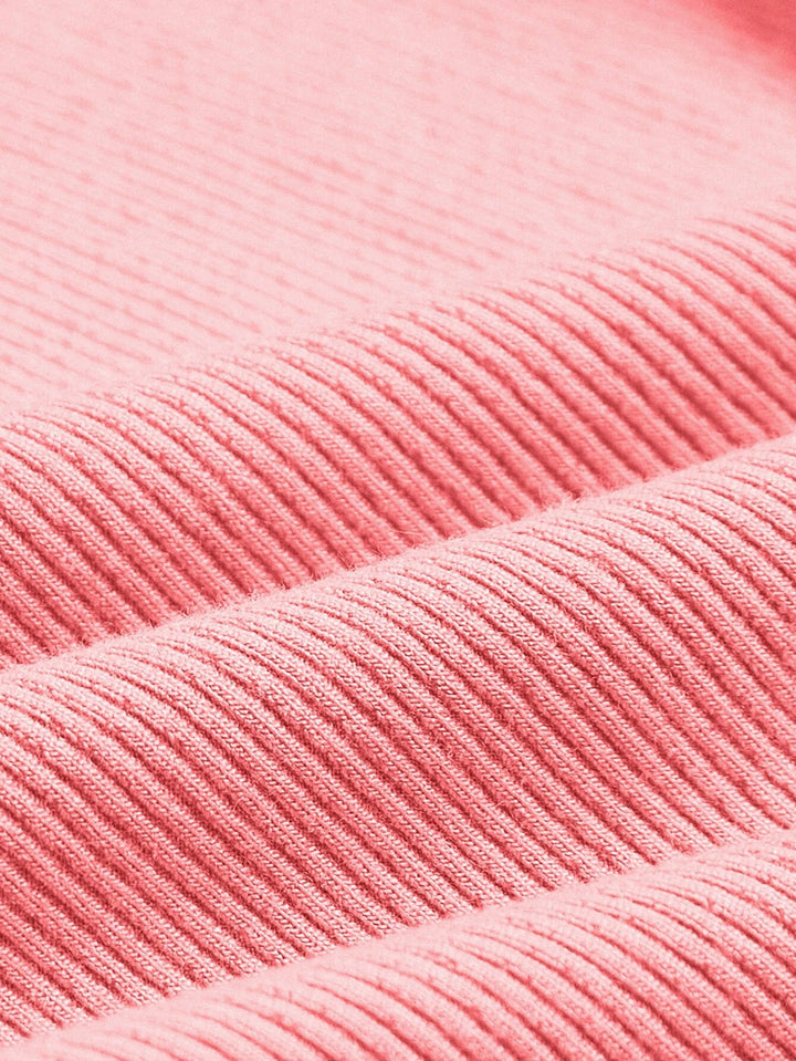 Einfarbiger Body aus Baumwolle mit U-Ausschnitt