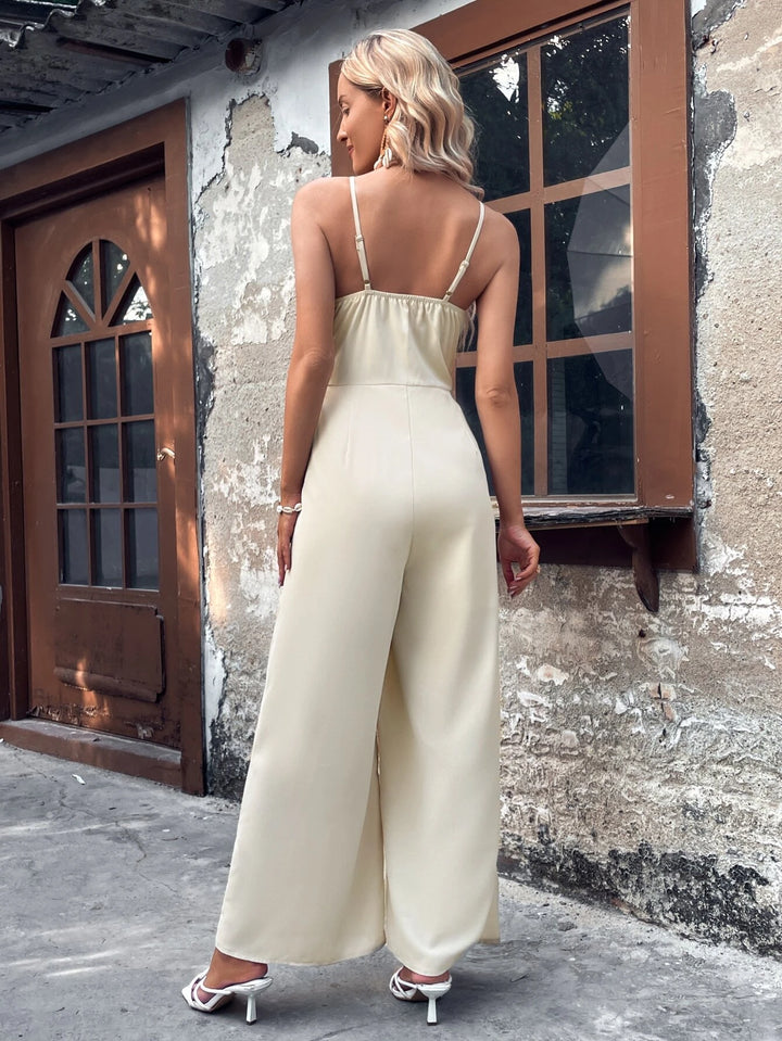 Backless Cami Jumpsuit