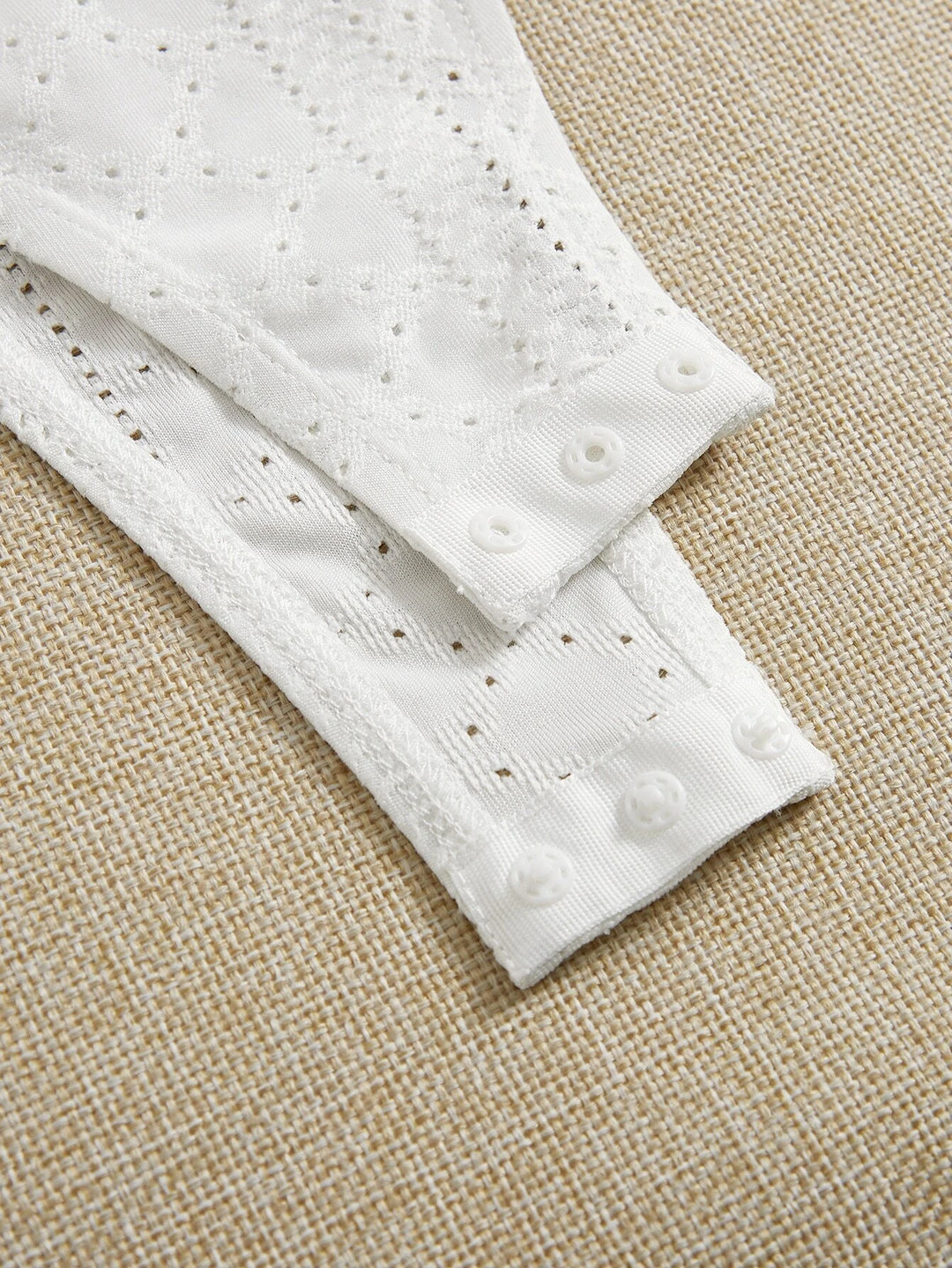 Eyelet Embroidery Cami Bodysuit