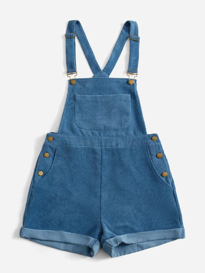 Front Pocket Romper Without Tube Top