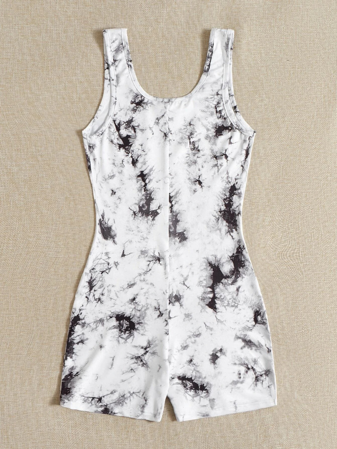 Tie Dye Unitard Romper