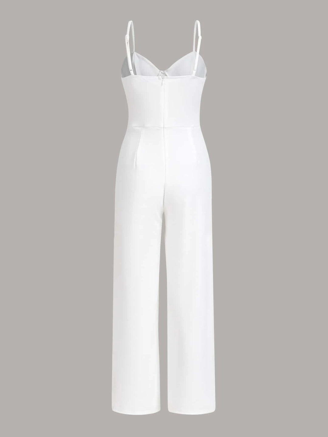 Cami-Jumpsuit mit geteiltem Saum 