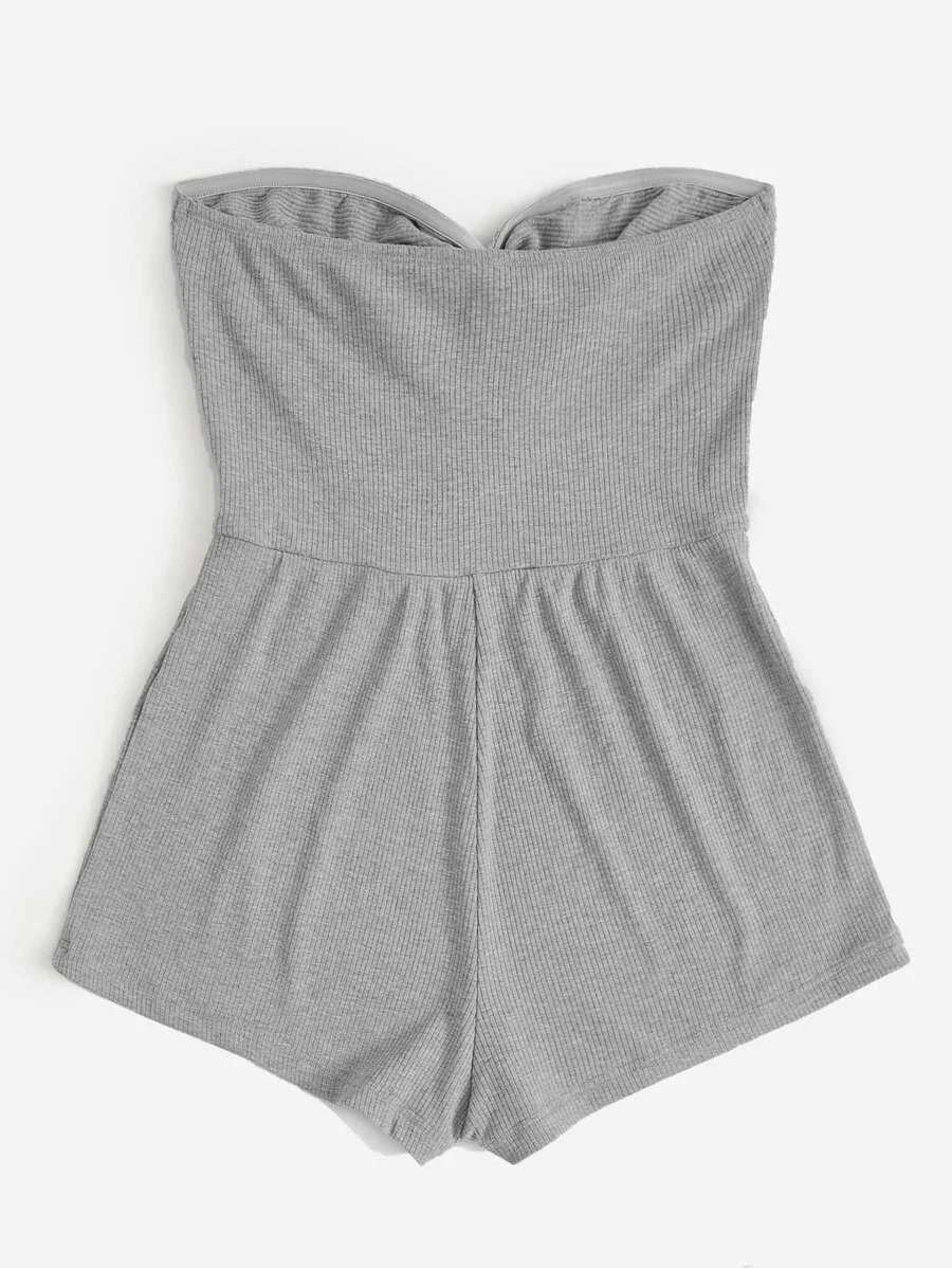 Twist Front Tube Romper