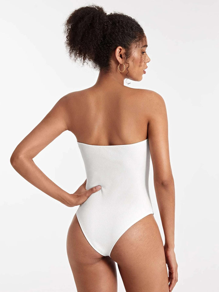 Solid Colored Tube Bodysuit