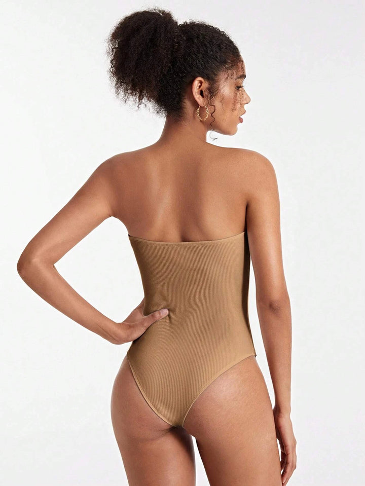 Solid Colored Tube Bodysuit