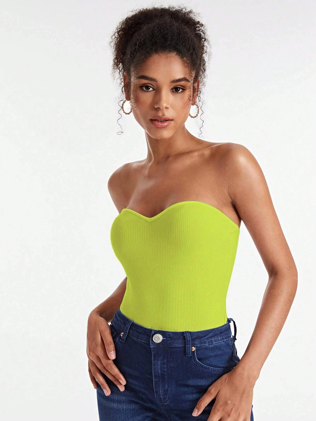 Solid Colored Tube Bodysuit