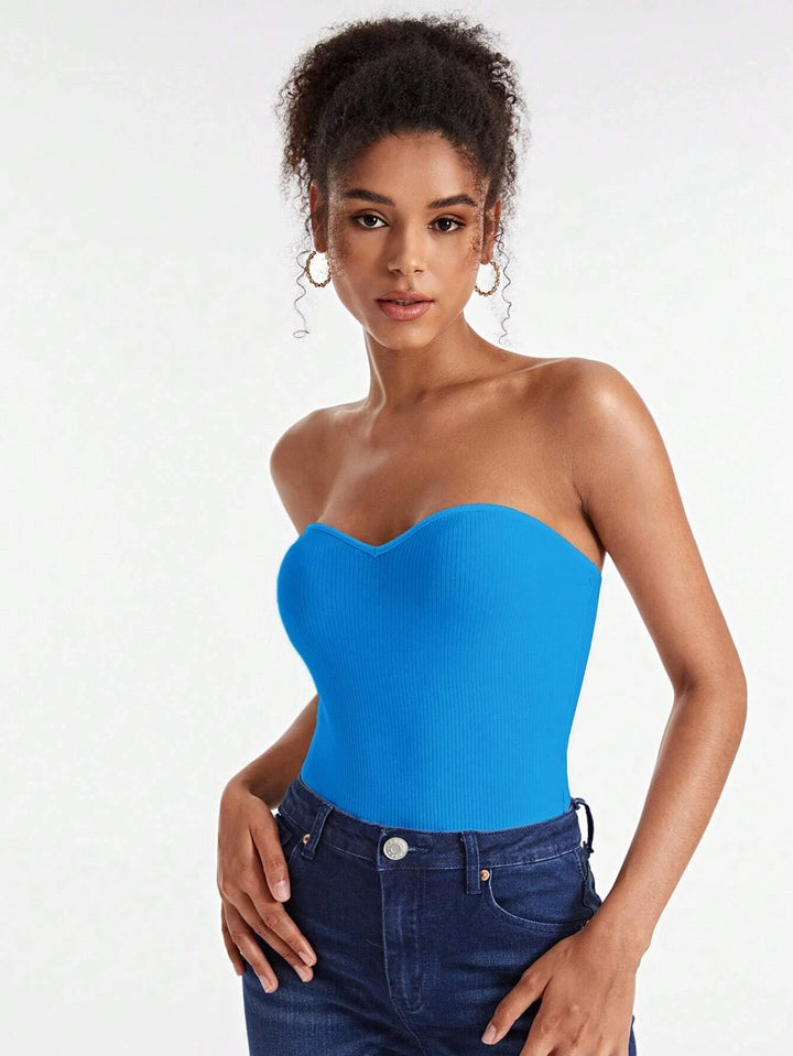 Solid Colored Tube Bodysuit