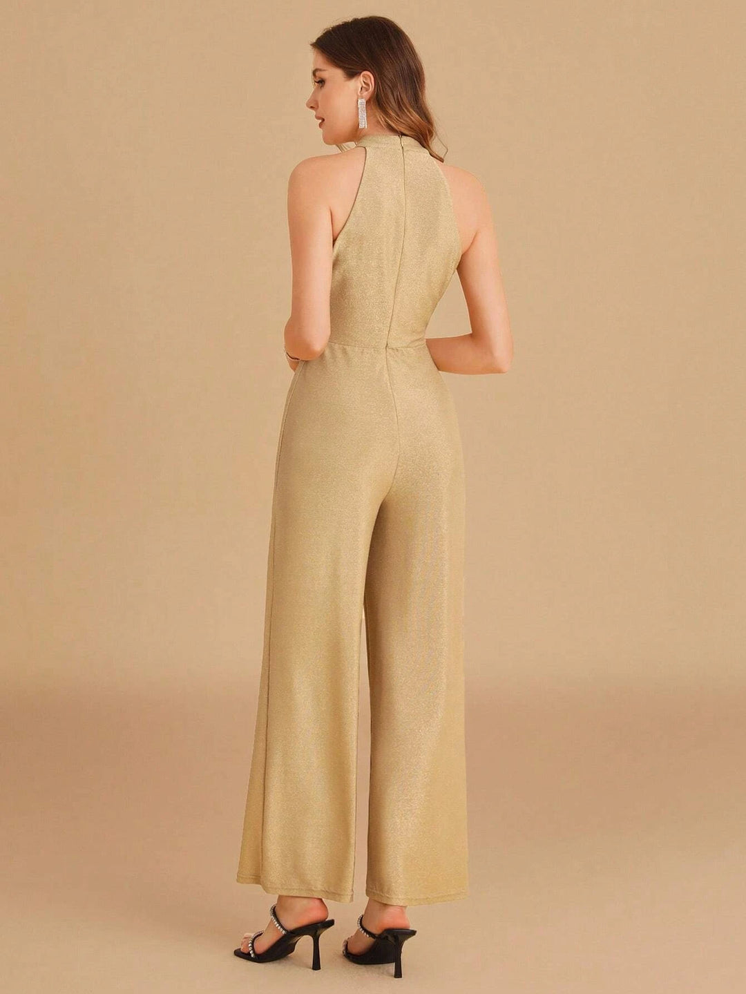 Elegant Cut Out Front Jumpsuit