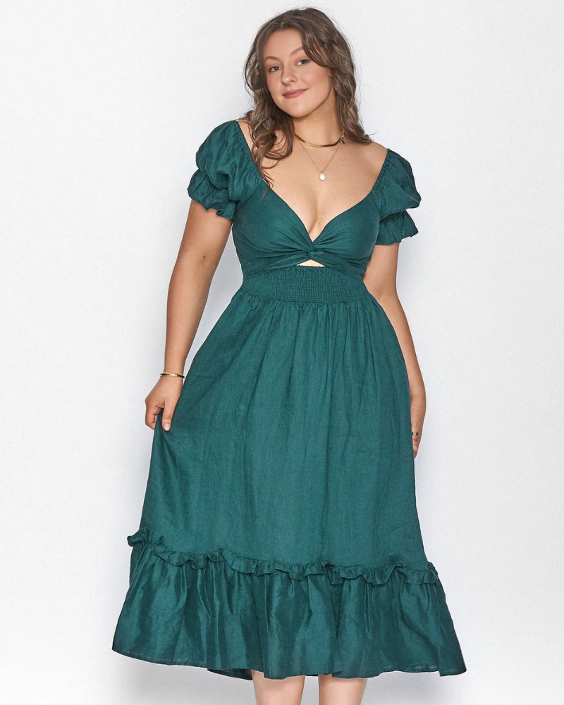 Marianne Ruffled Dress