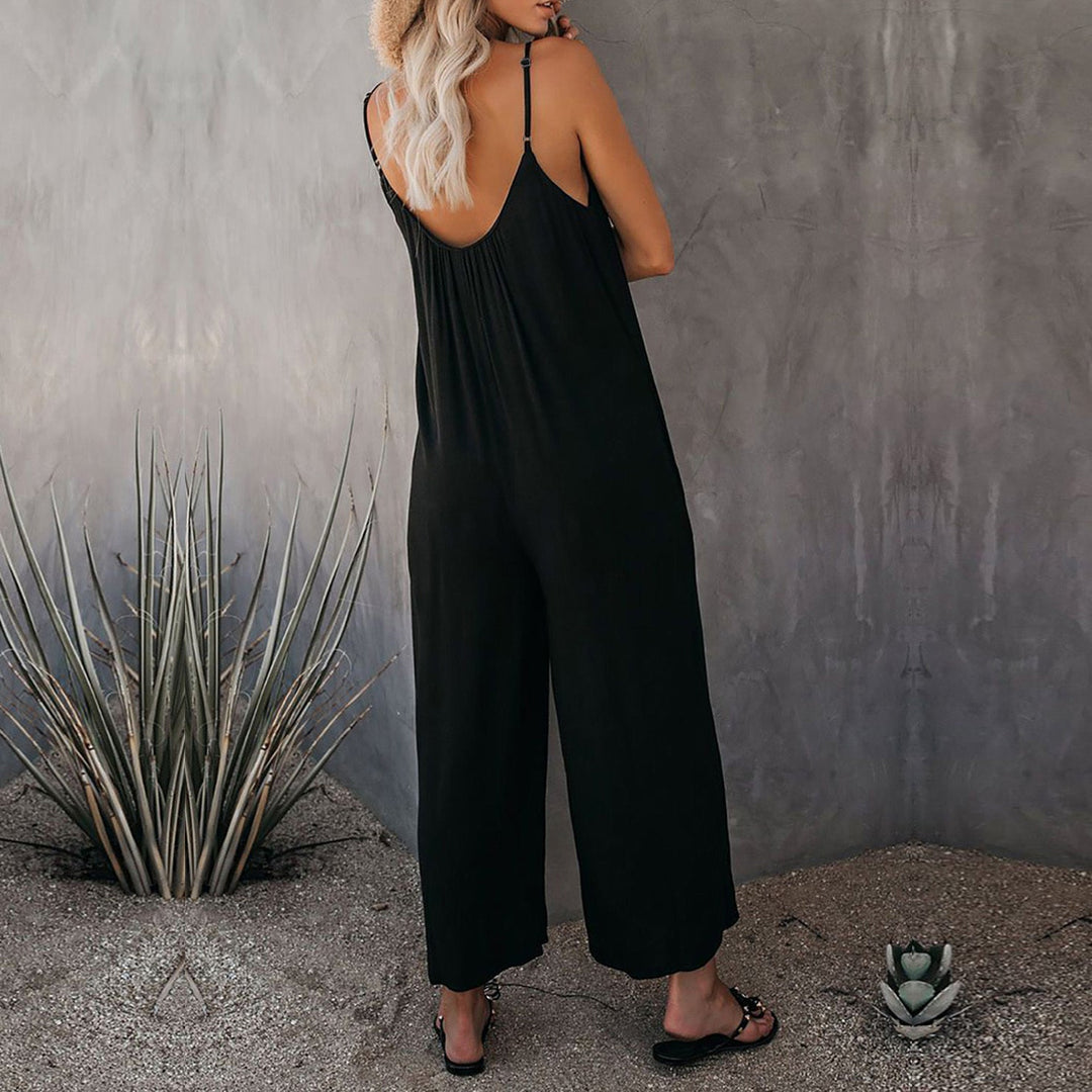Ultimate Flowy Wide leg Jumpsuit with Pockets